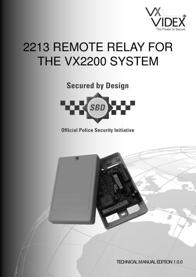 Videx 502n Switching Relay Manual